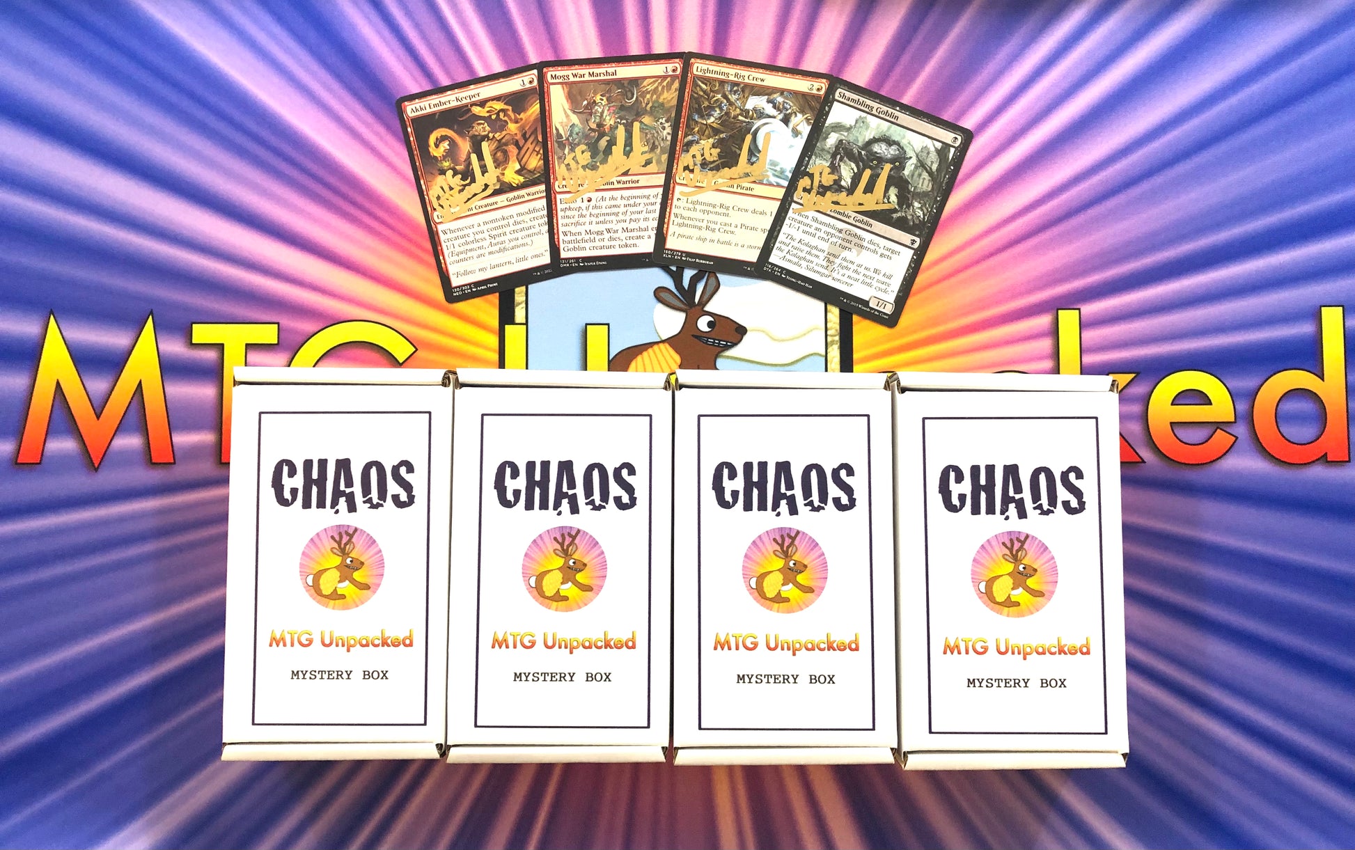 Chaos Mystery Box - Pure Chaos (USA Only) MTG Unpacked Chaos Mystery Box - Pure Chaos (USA Only) MTG Unpacked